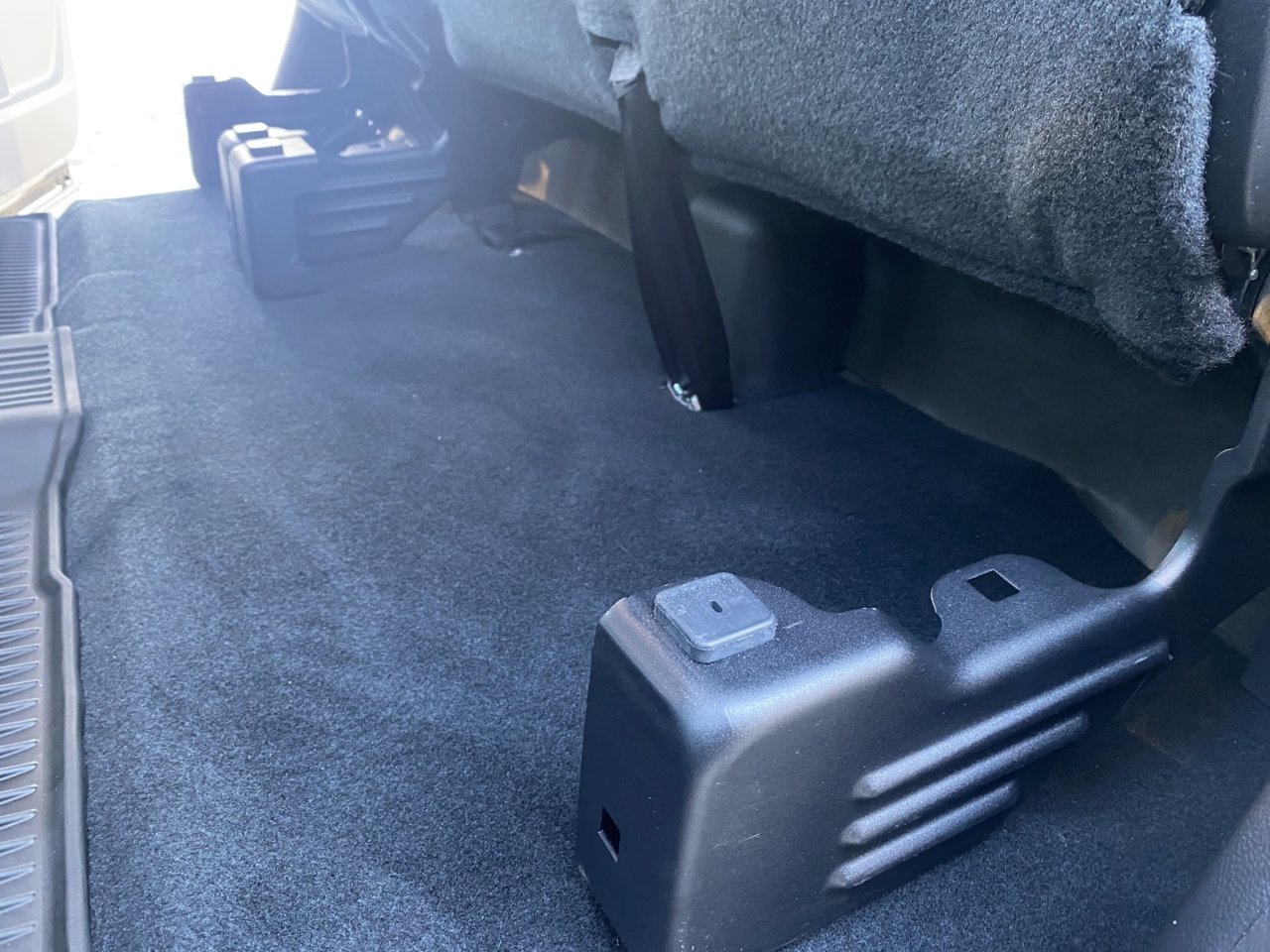 Underseat Storage for SR Double Cab? Toyota Tundra Forum
