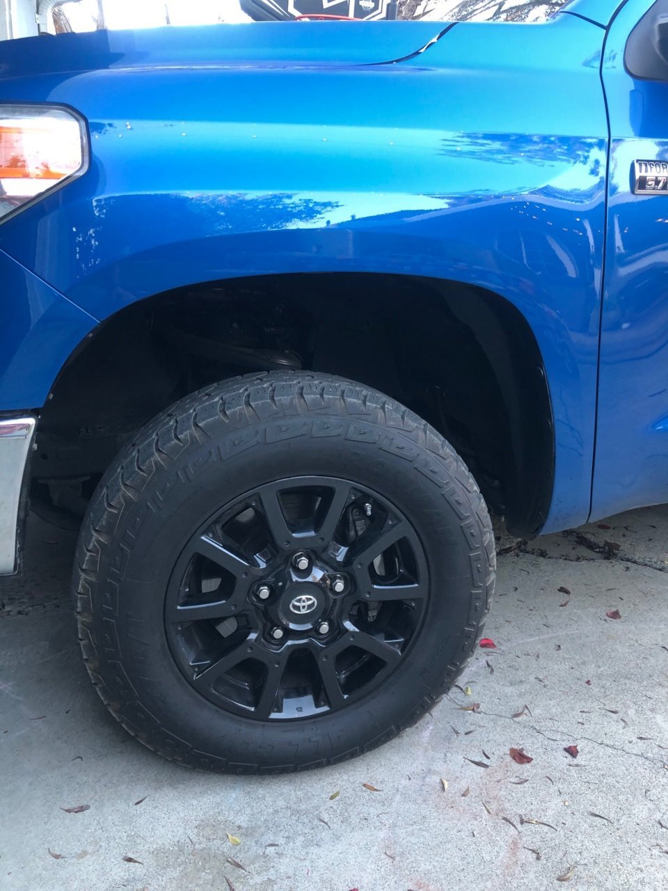 Vinyl TRD Wheel decals installed. Toyota Tundra Forum