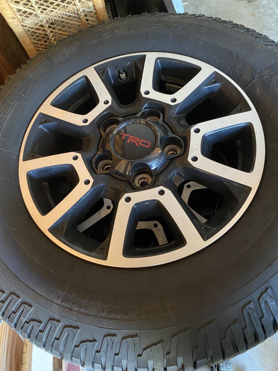 ***SOLD***2021 TRD OffRoad Wheels and Tires (Western NY) 800.00