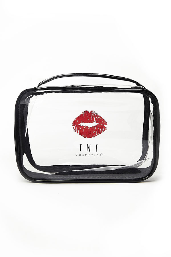 Clear Makeup Bag Large TNT Cosmetics