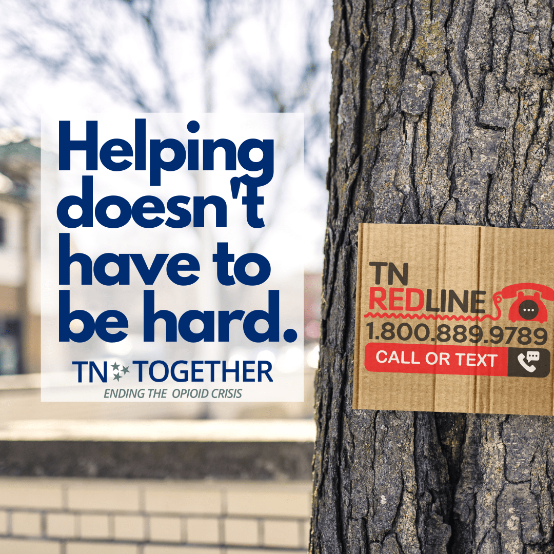 Display the Tennessee REDLINE Number Tennessee Together