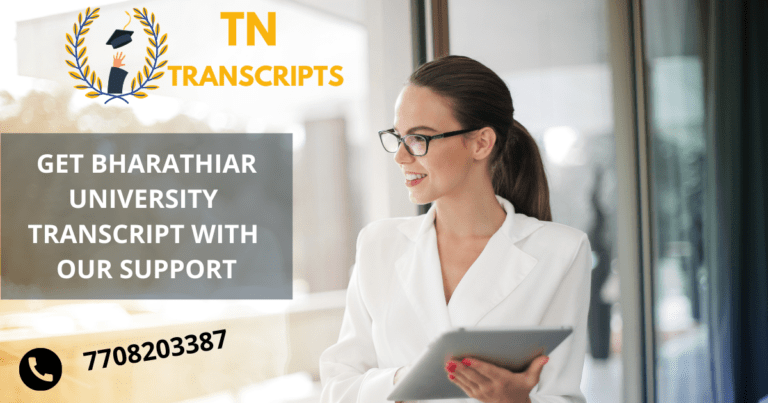 Bharathiar University Transcript Transcript Services Transcript Agent