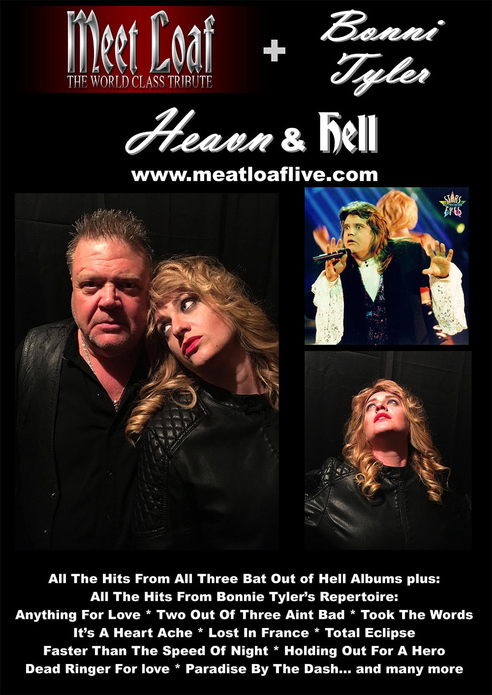 Meet Loaf & Bonni Tyler TNTributes
