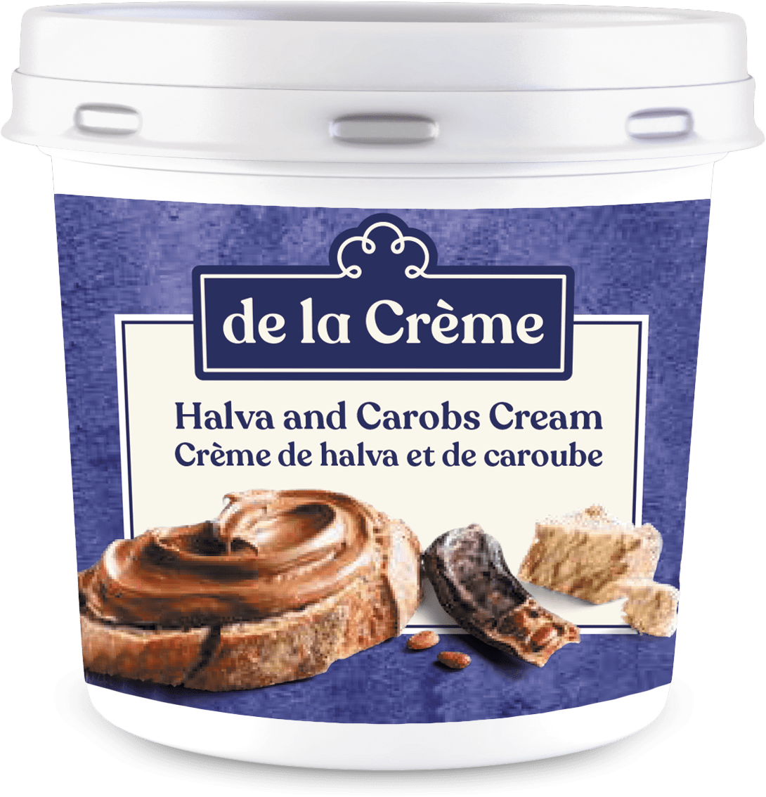 Halva and Carobs Cream Tnuva