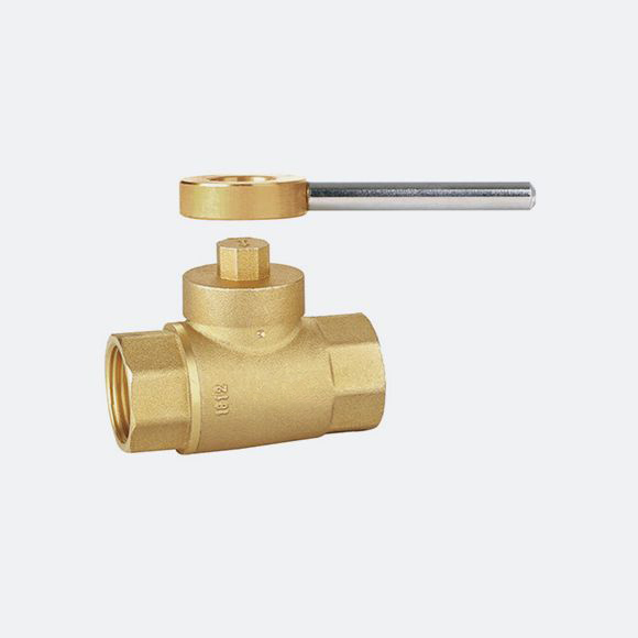 Lockable ball valve Toval Fluid Control