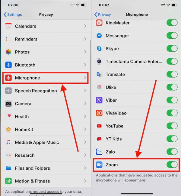 Fix lỗi thường gặp trên ứng dụng ZOOM trên iPhone/iPad Toan Le