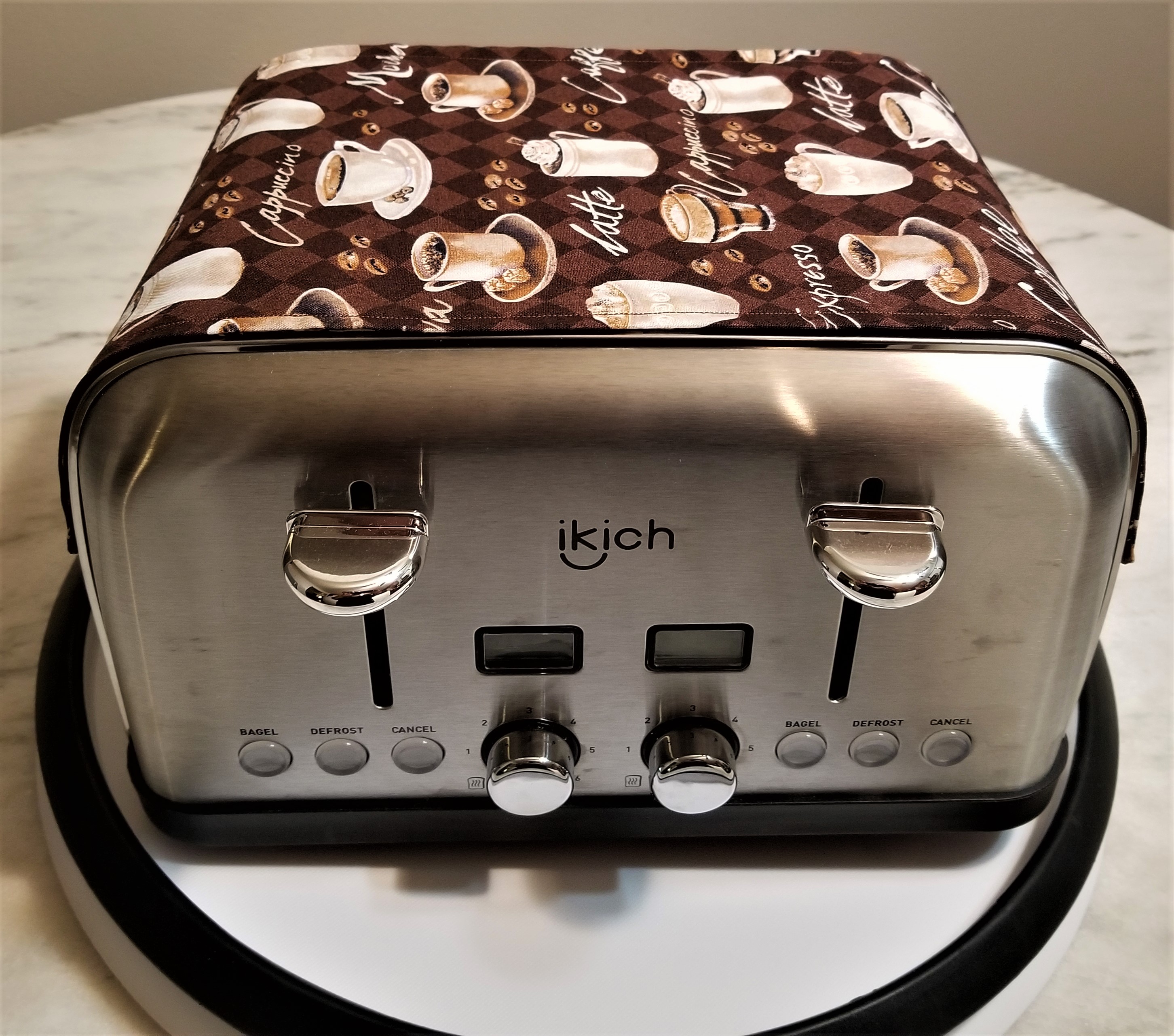 Toaster Huggee® Toaster Covers New Design It Covers Just the Top & Hug the Sides