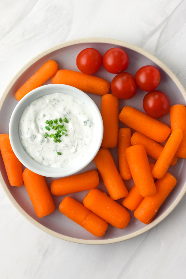 Greek Yogurt Ranch Dip For Two