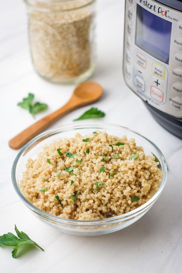 Instant Pot Mini Quinoa (Made in the 3 Quart Instant Pot Duo Plus)