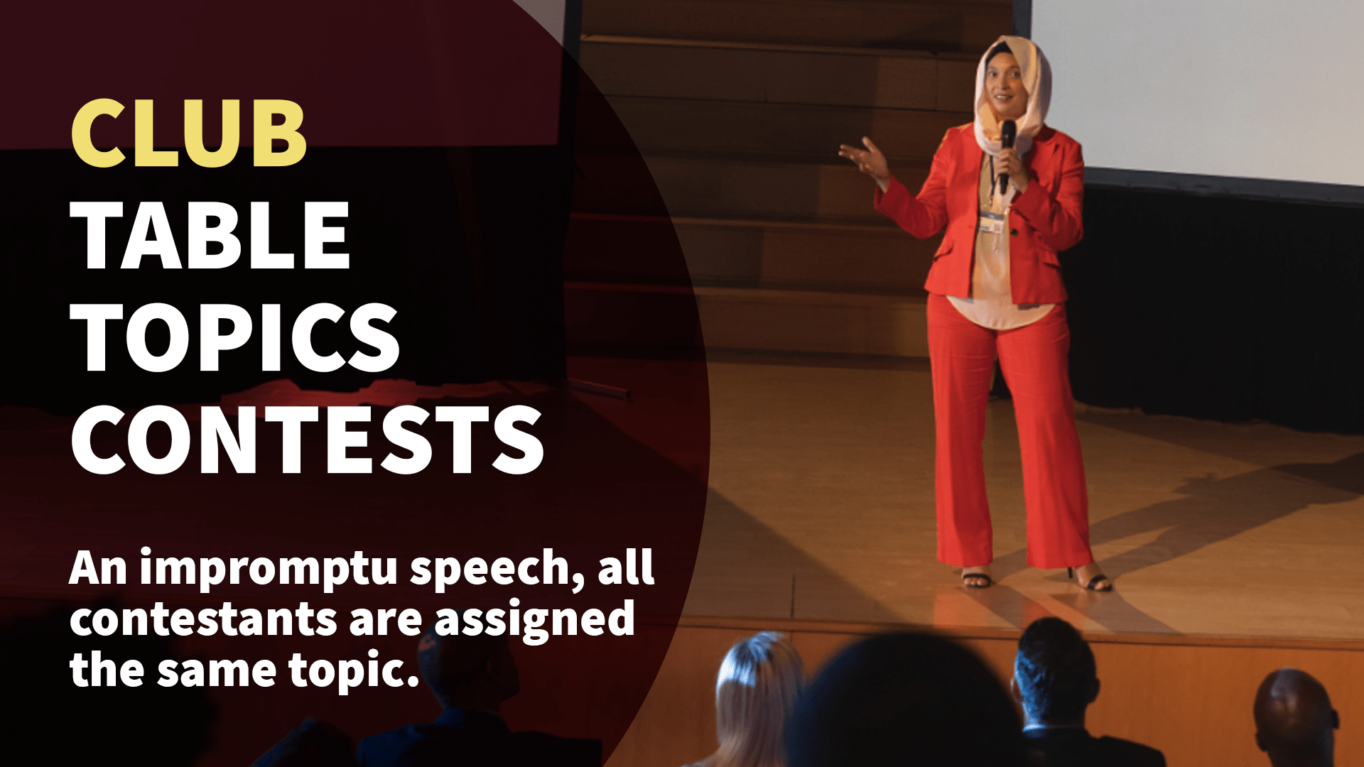 Hershaw Toastmasters Table Topics Contest Toastmasters District 123