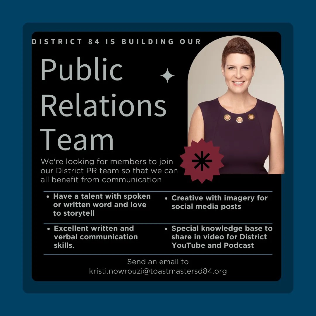 Golden Gavel Toastmasters District 84