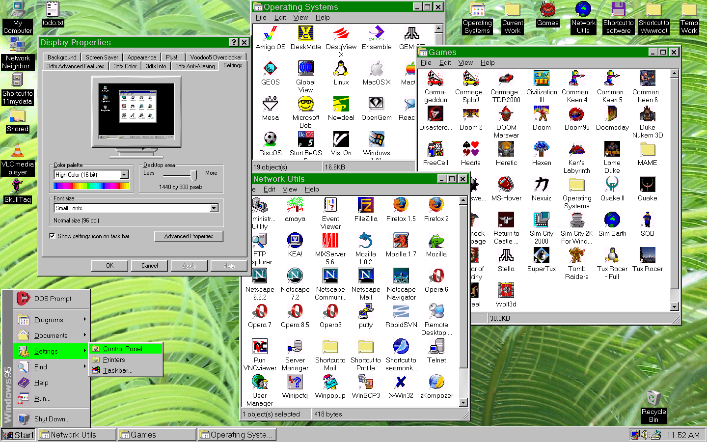 Systemy operacyjne Windows 95