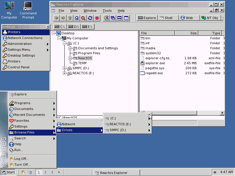ReactOS 0.2.9