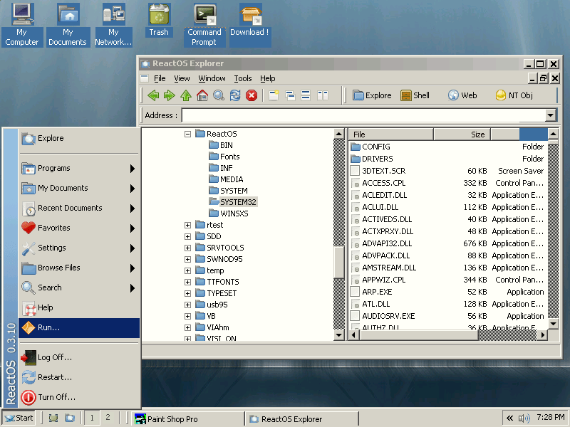 ReactOS 0.3.10