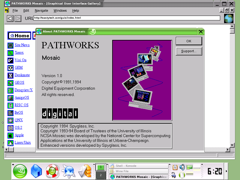 Wine Windows apps running without Windows