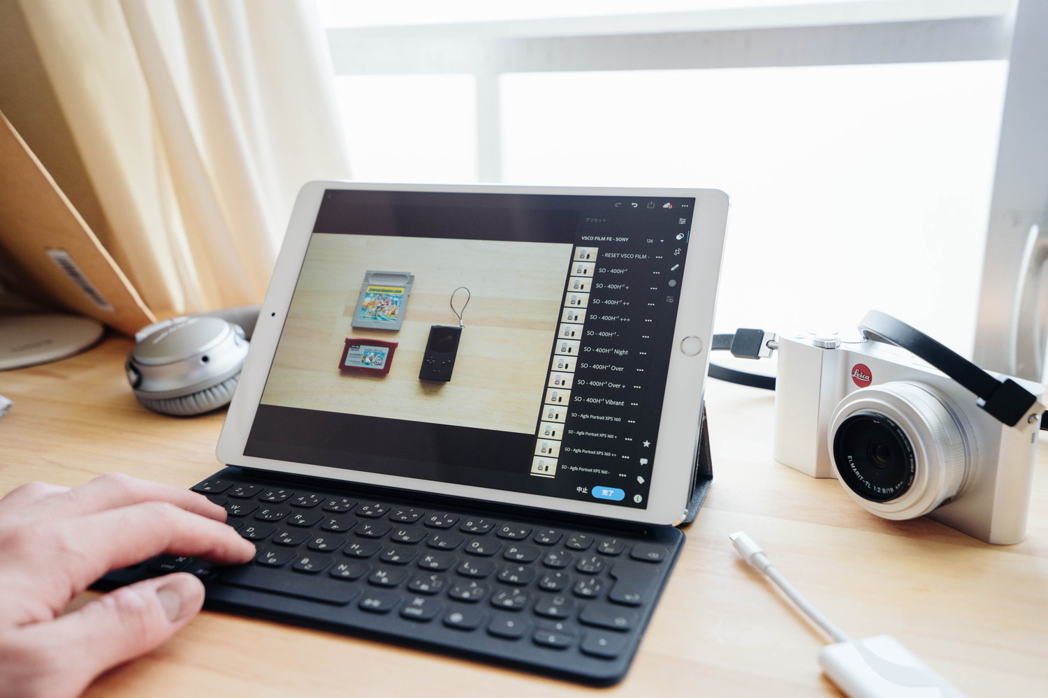 【Lightroom CC】iPadやiPhoneでVSCOなどデスクトップ版のプリセットを使う方法と手順
