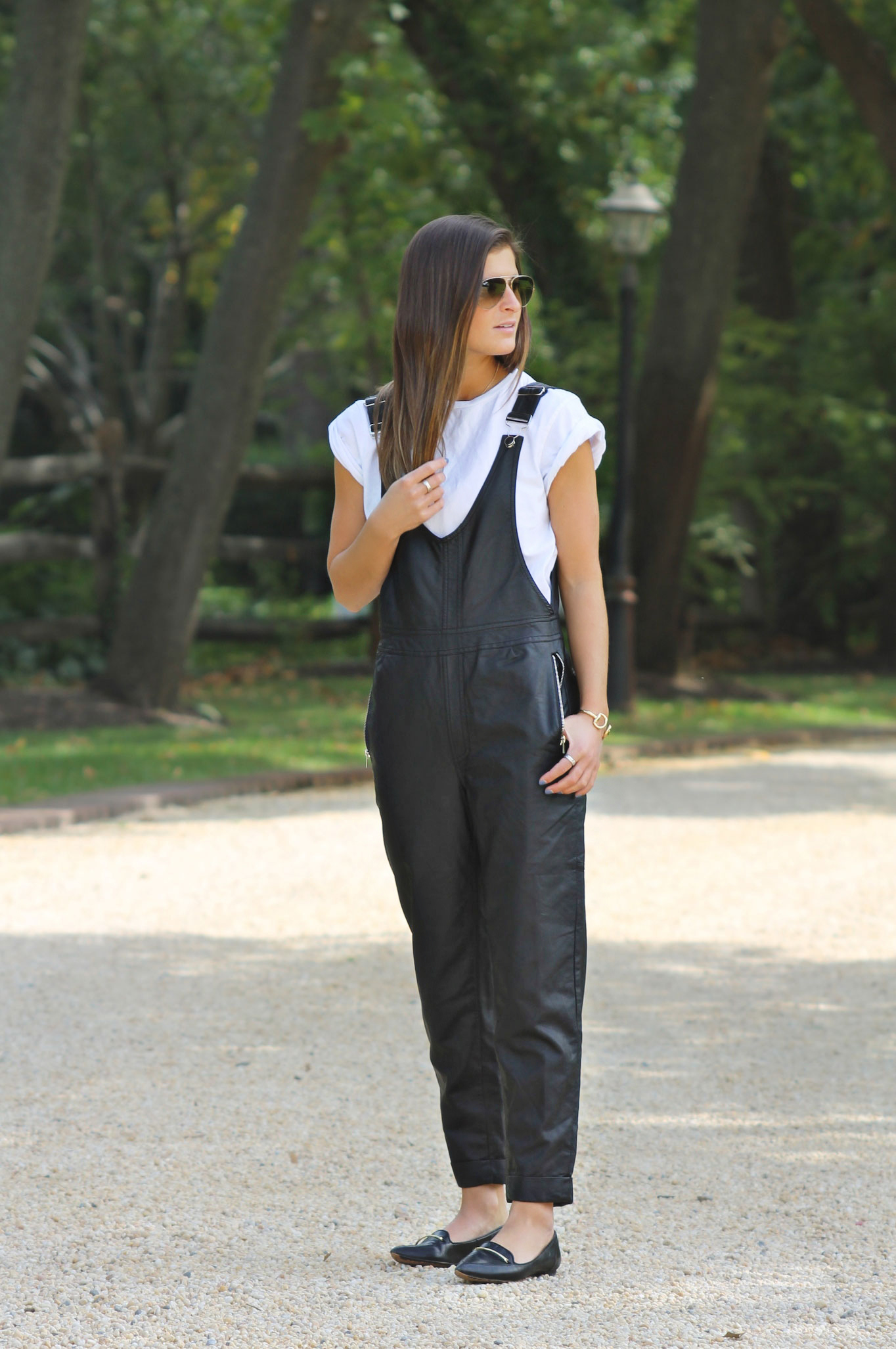 Leather Overalls