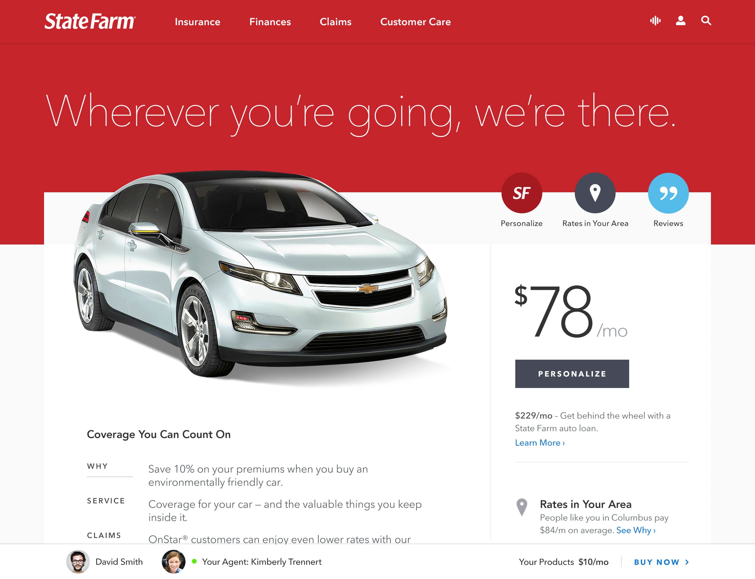 State Farm Auto Loans Home Collection