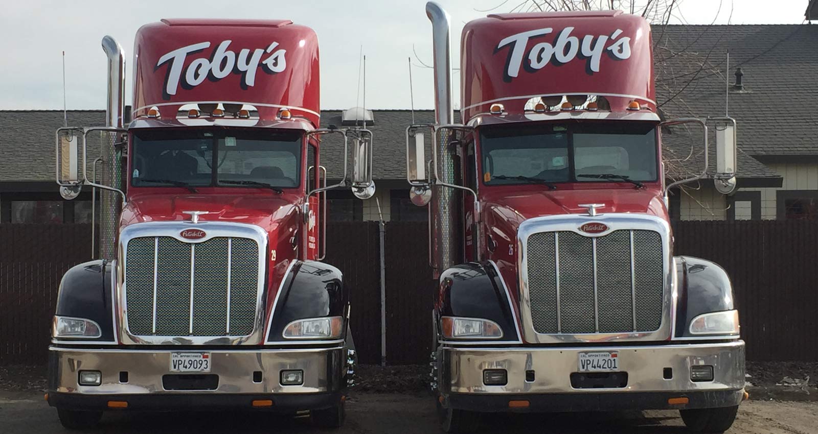 Contact Toby's Trucking Marin and Sonoma Hauling Services