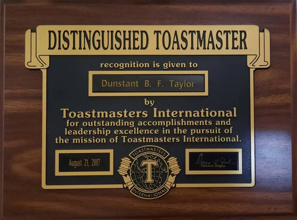 Awards TOCEANS Your WHY and JOURNEY in life.