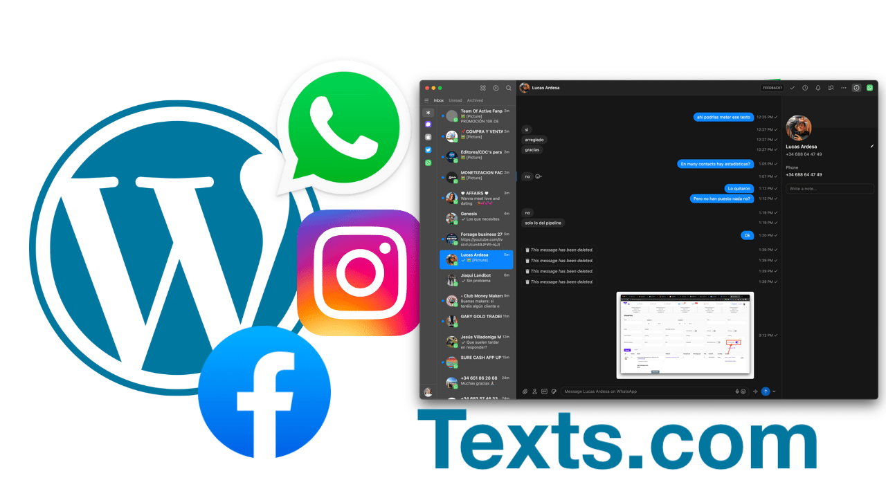 Inbox for WordPress WhatsApp Link