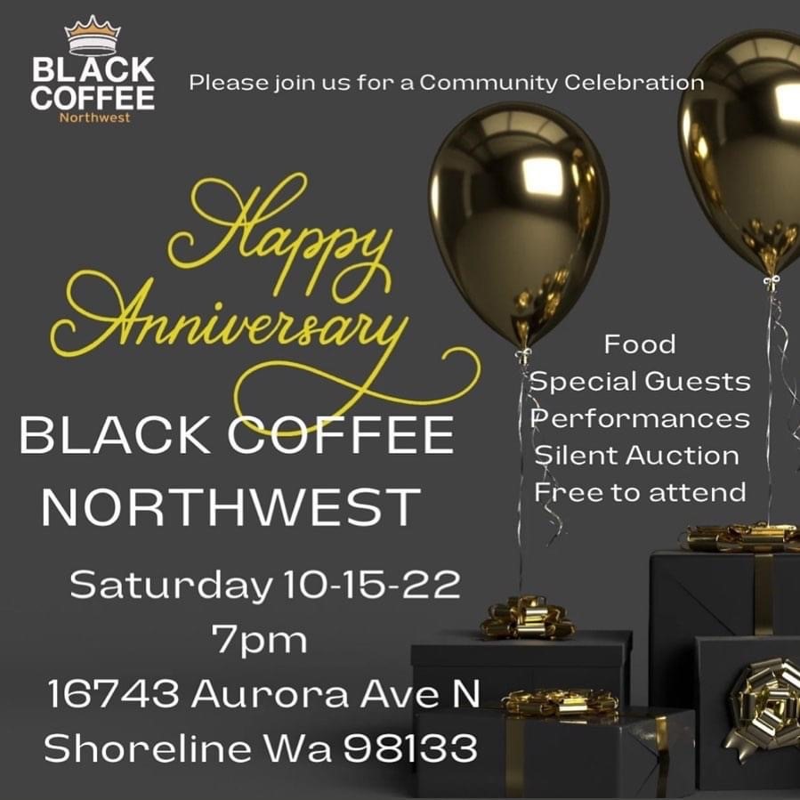 Black Coffee Northwest Anniversary Event Shoreline Today