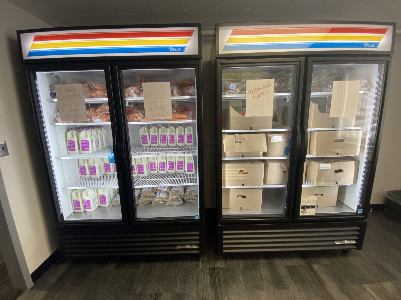 Huskies Food Pantry hosts grand reopening to showcase remodels St