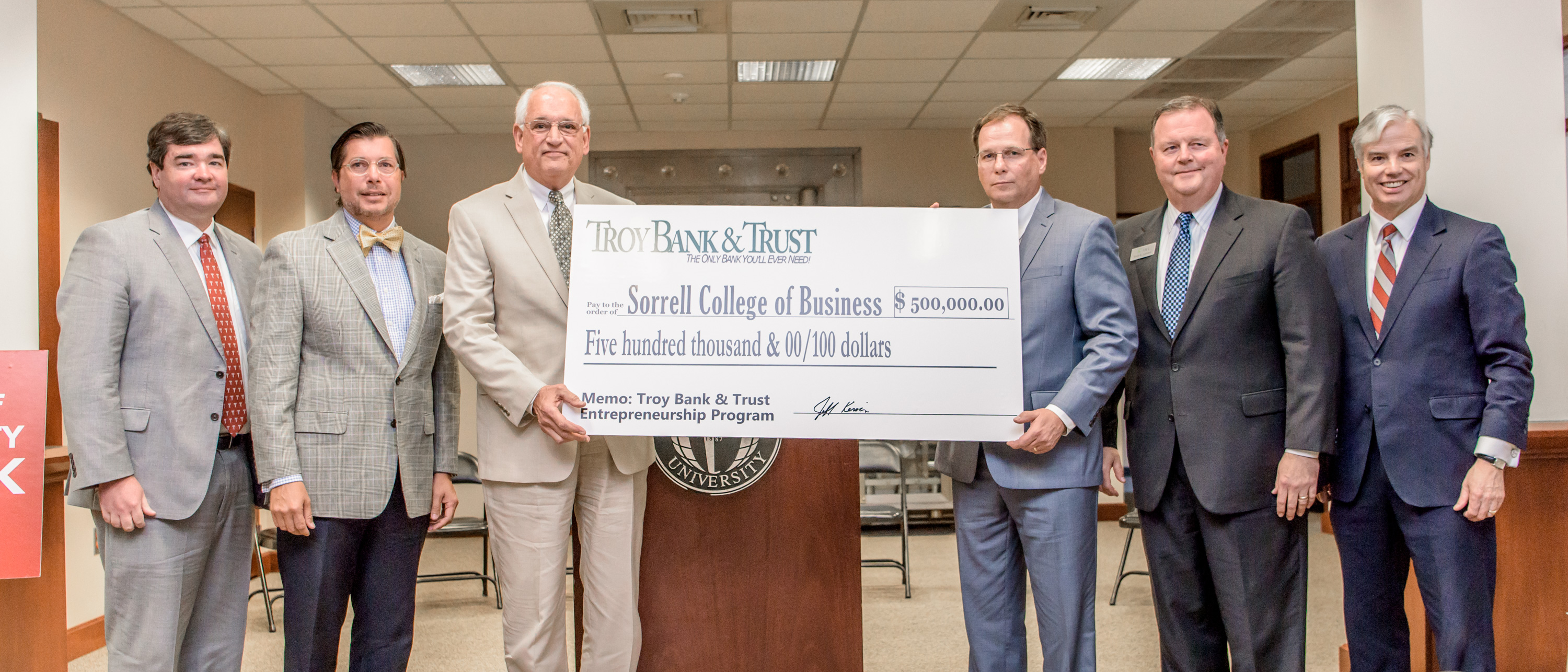 Troy University, Troy Bank and Trust partner to launch IDEA Bank