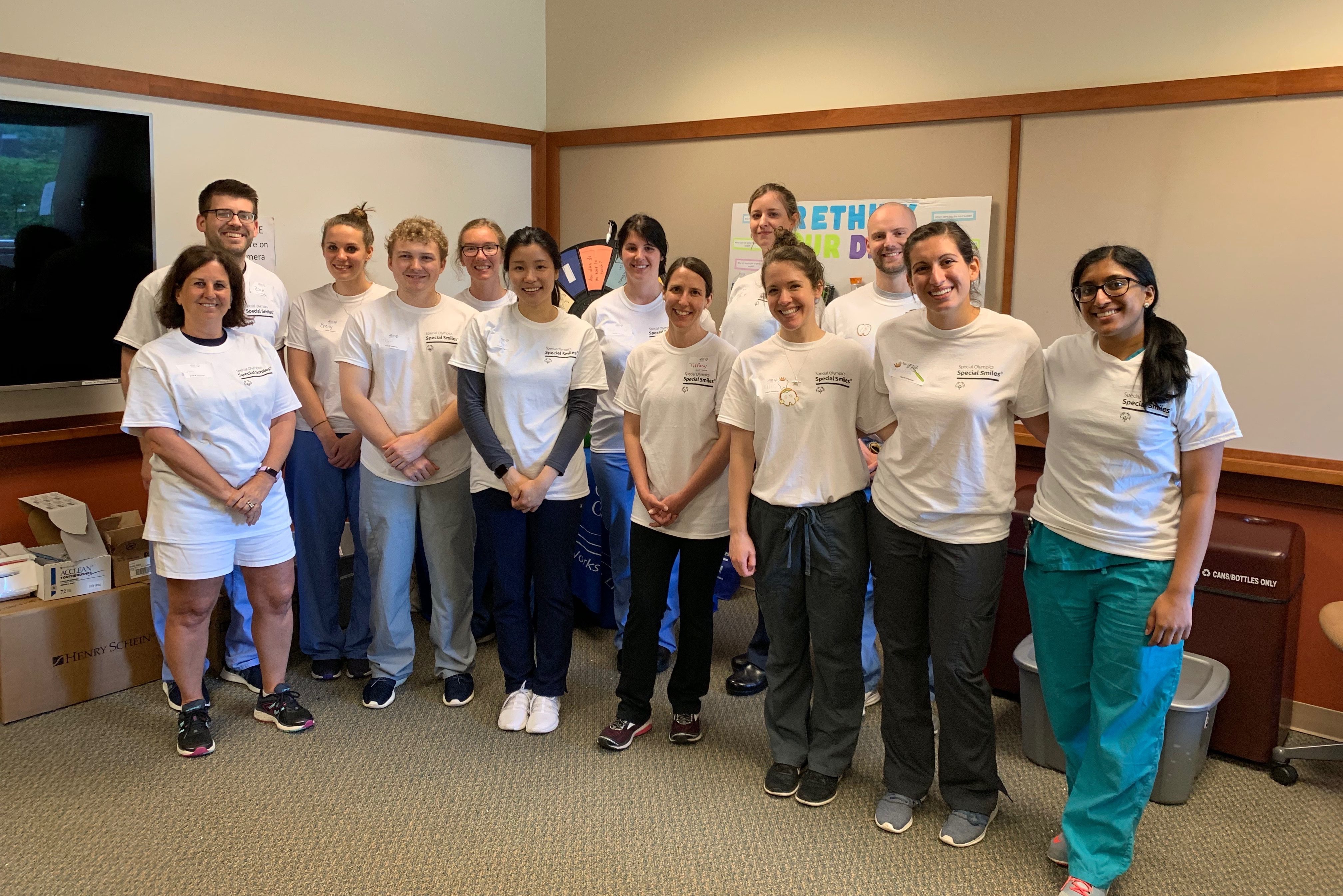 UConn Dental Students Deliver Healthy Smiles at Special Olympics Games