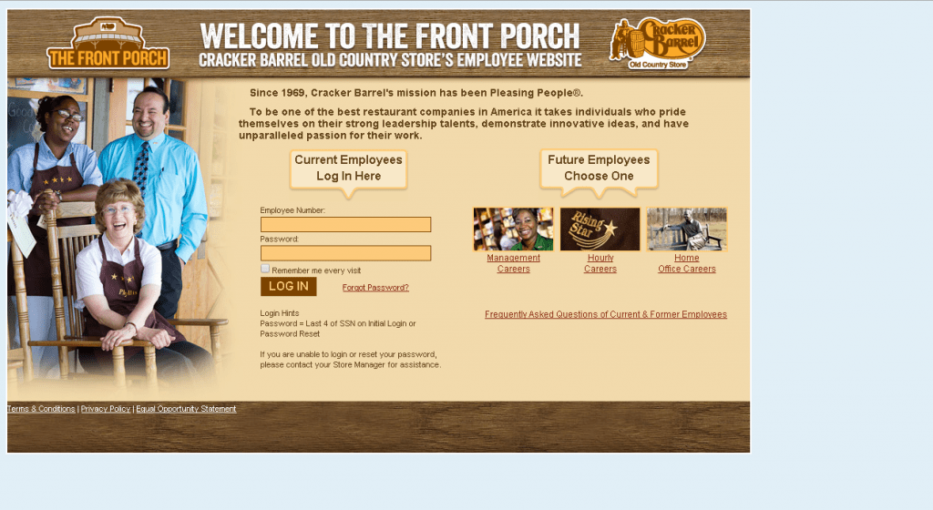 Cracker Barrel Employee Login Guide Today's Assistant
