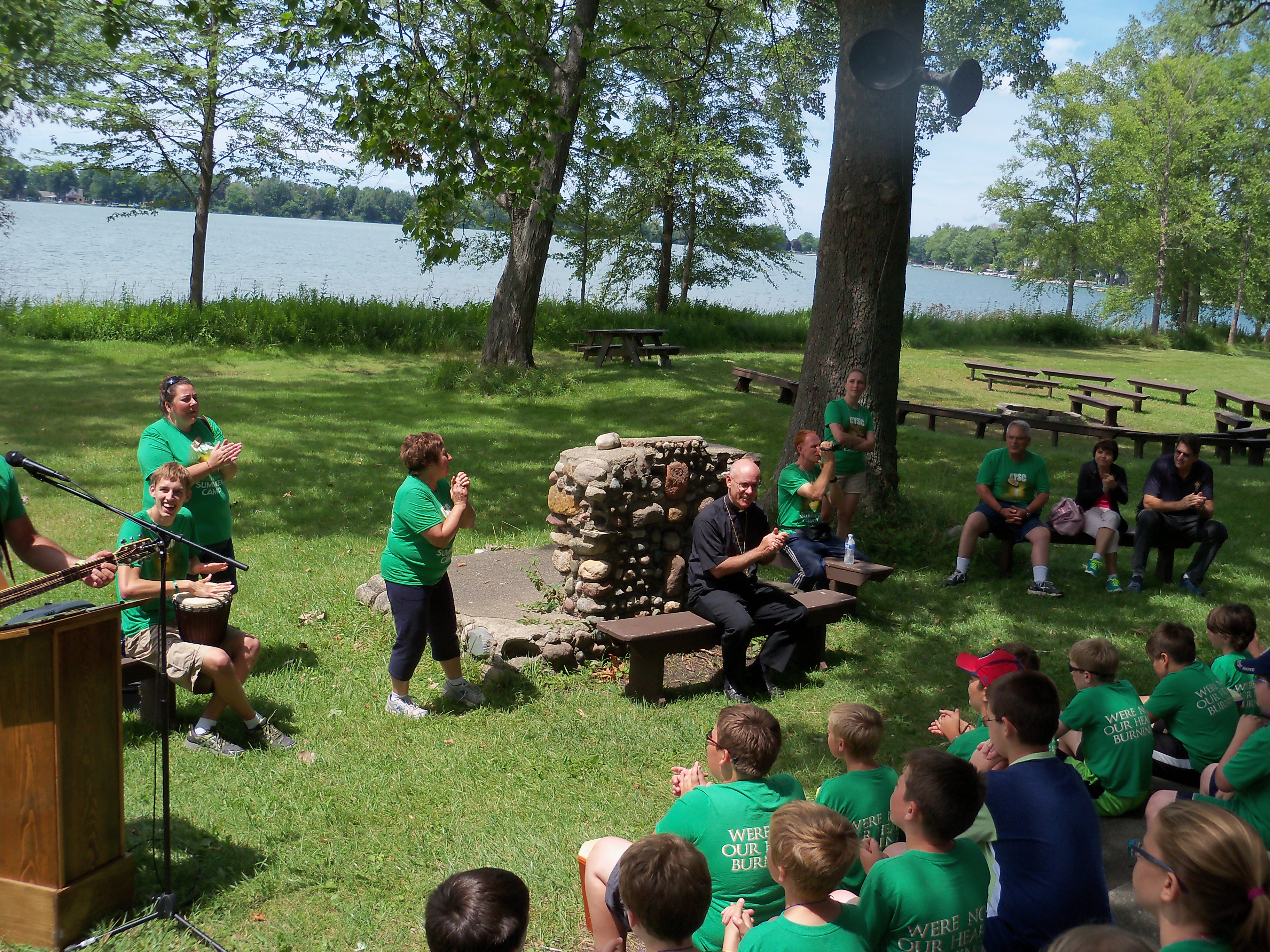 Youths connect at Catholic Youth Summer Camp Today's Catholic