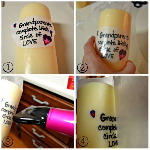 How to Print on Candles with Tissue Paper Today's Creative Ideas