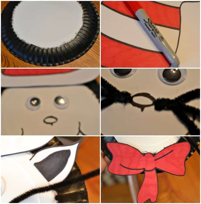 Dr. Seuss Cat in the Hat Paper Plate Craft Today's Creative Ideas