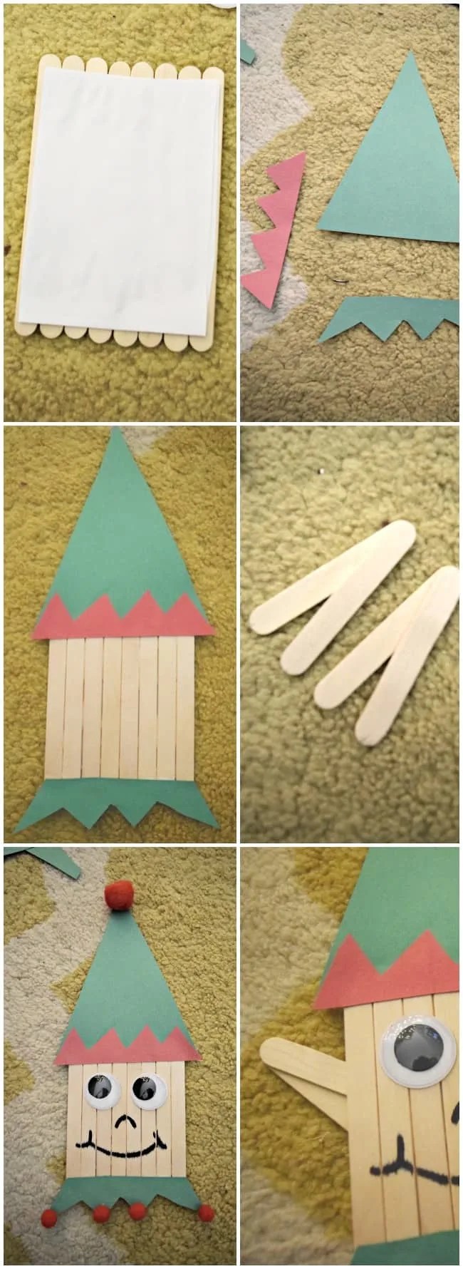 Popsicle Stick Elf Craft Today's Creative Ideas