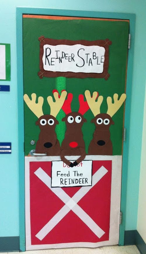 Creative Holiday & Christmas Door Ideas for the Classroom