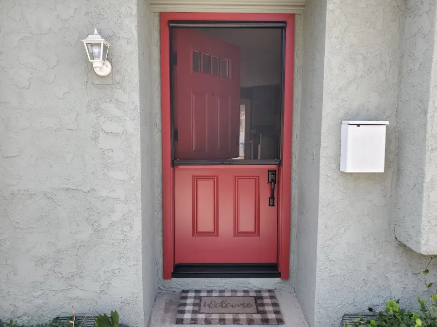 Can You Put A Screen Door On A Double Front Door? Todays Entry Doors