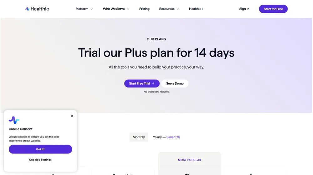 Healthie Review 2026 Features, Pricing &amp; AlternativesHealthie Review