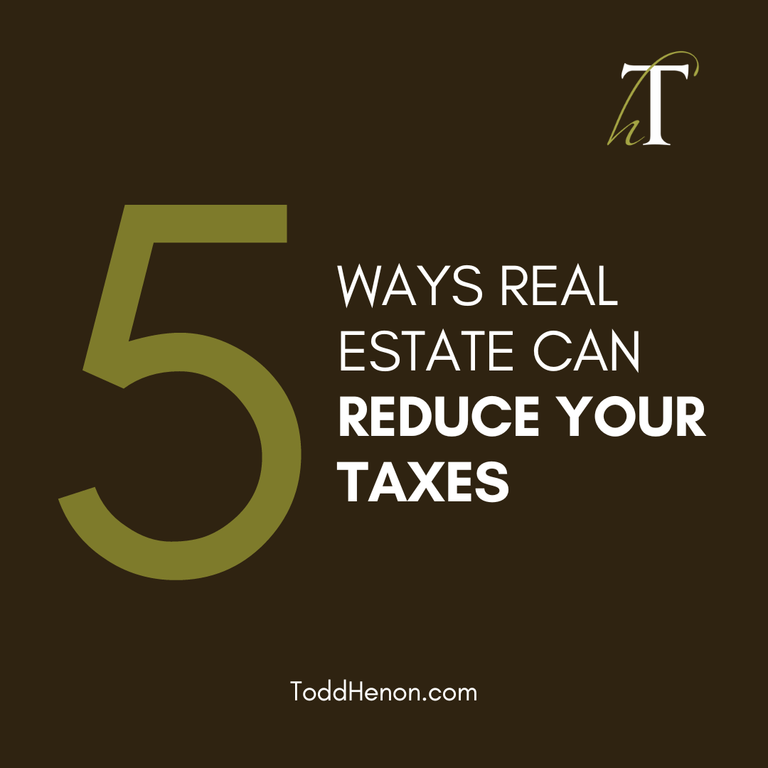 Connecting the Dots Between Real Estate & Taxes Todd Henon Properties Keller Williams Realty