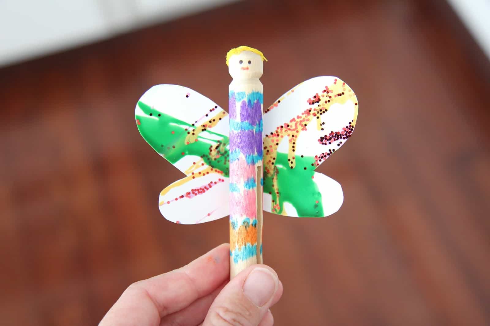 Simple Clothespin Fairy Dolls {& Fairytales} Toddler Approved