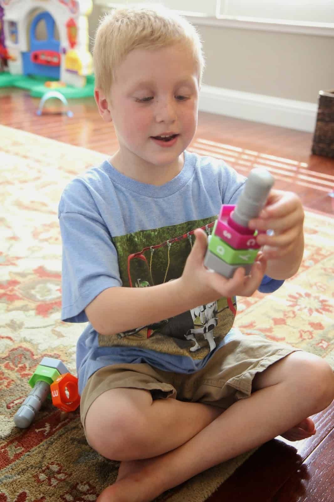Alphabet Tunnel Play & Learning Resources Giveaway Toddler Approved