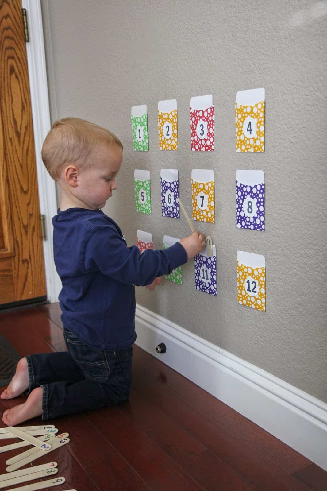 Number Pocket Game for Toddlers and Preschoolers Toddler Approved