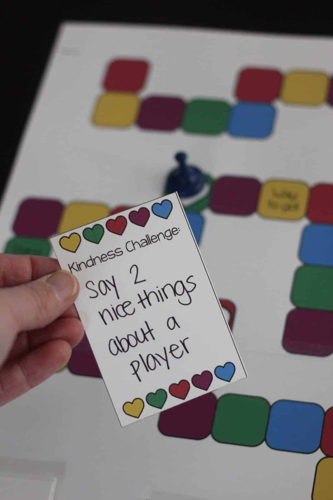 Kindness Challenge Play the Kindness Challenge Game Toddler Approved