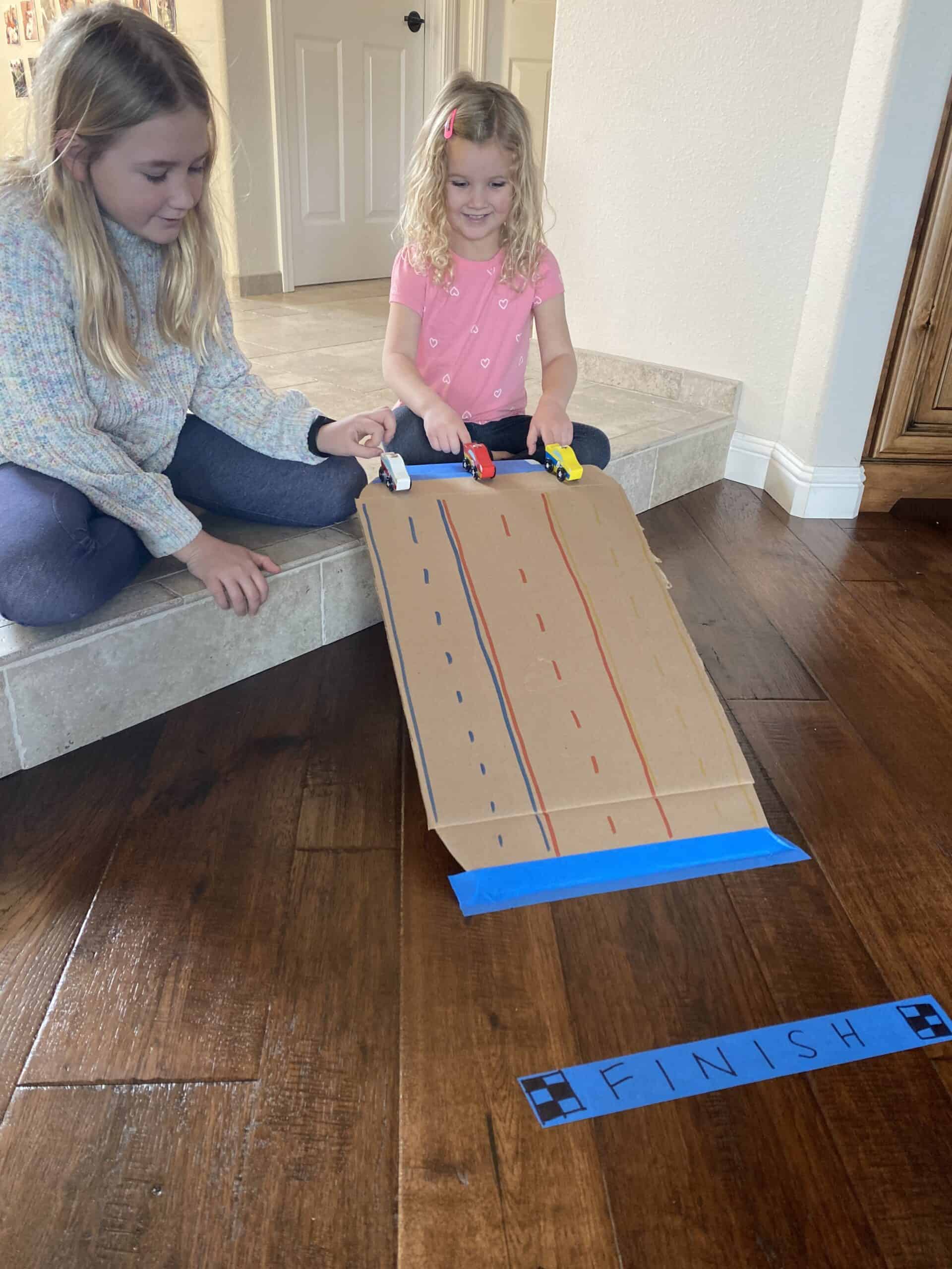 Car Ramp Activity Toddler Approved