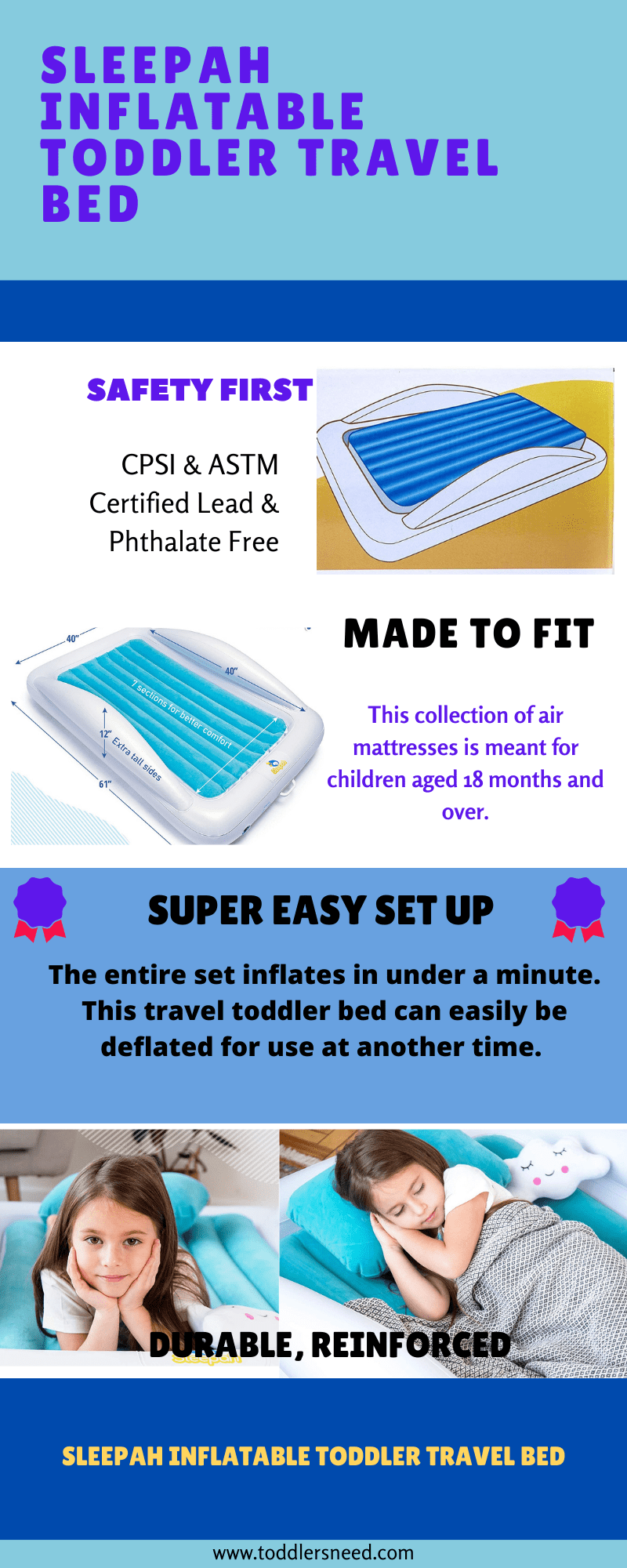 The 10 Best Air Mattress For Toddlers Toddlers Need