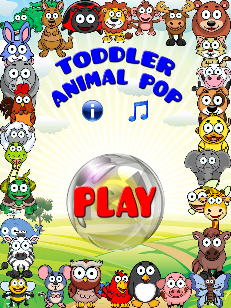 Toddler Animal Pop