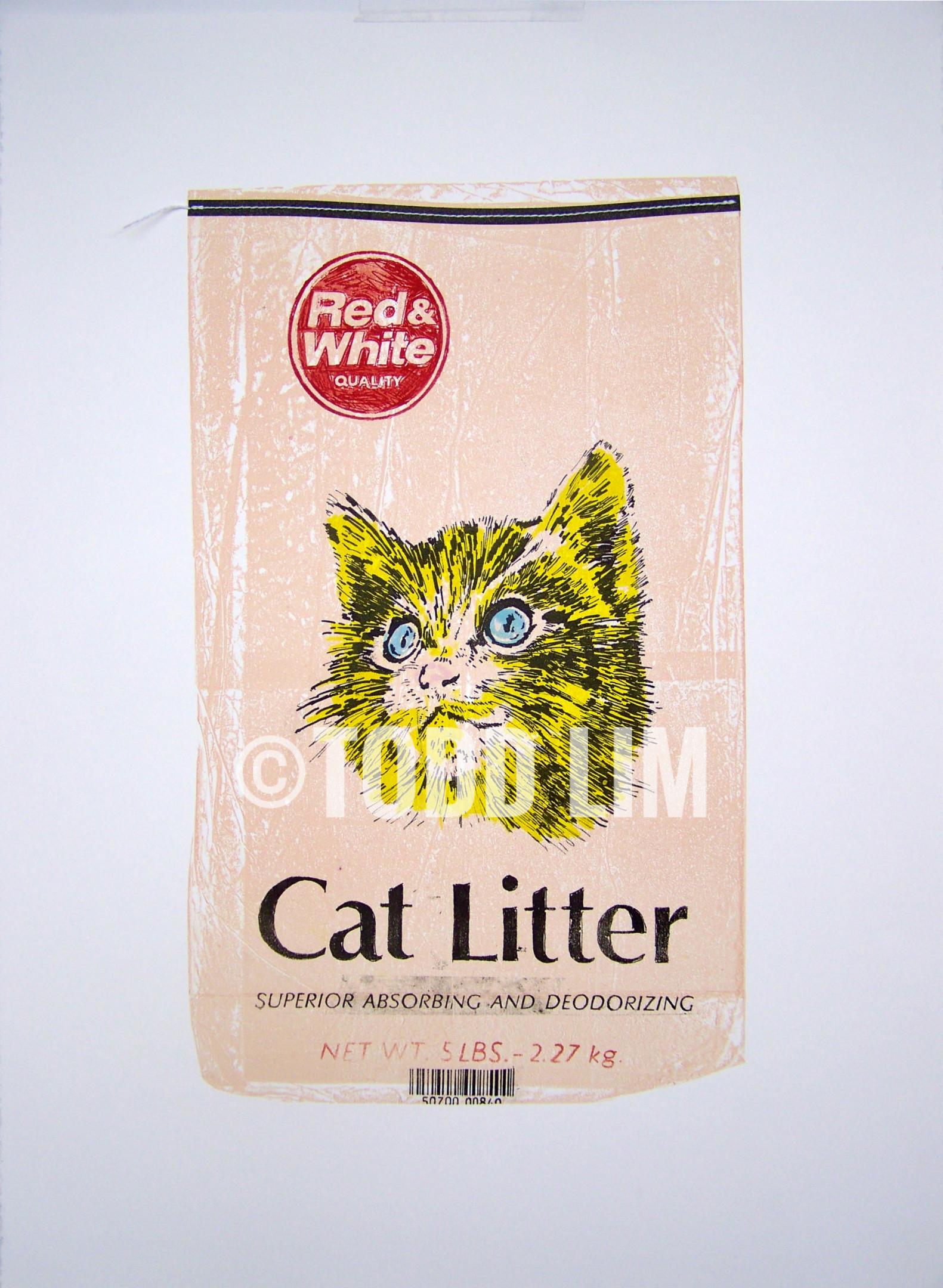 “CAT LITTER” (Yellow) Todd Lim