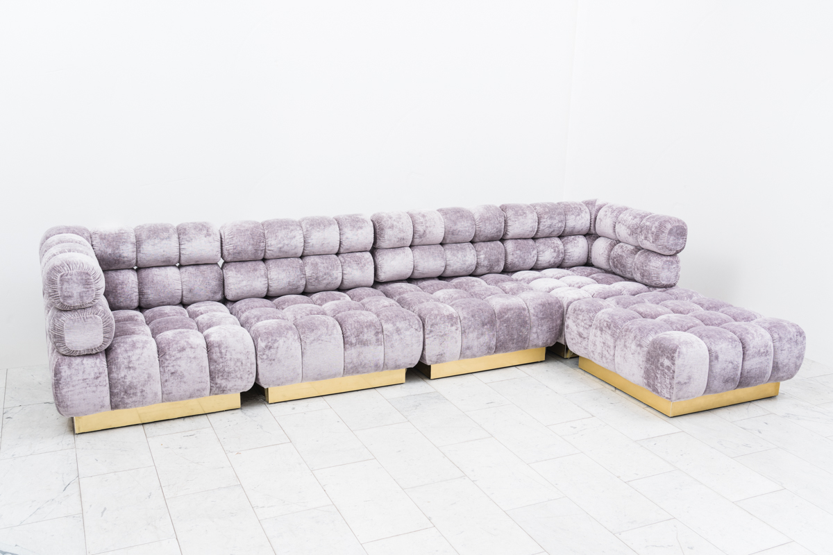 Todd Merrill Custom Originals, Double Back Tufted Sectional Seating
