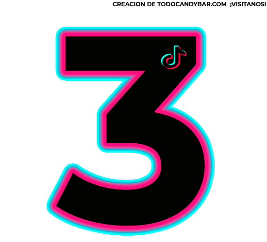 Numero 0 Tiktok Para Imprimir
