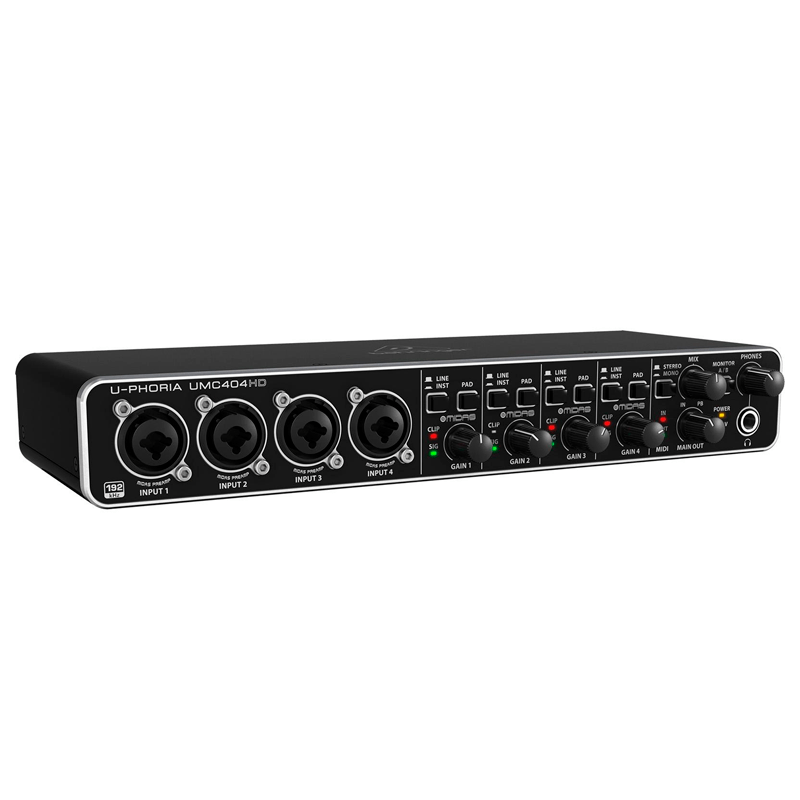 INTERFAZ DE AUDIO BEHRINGER UMC404HD Main Todo Música