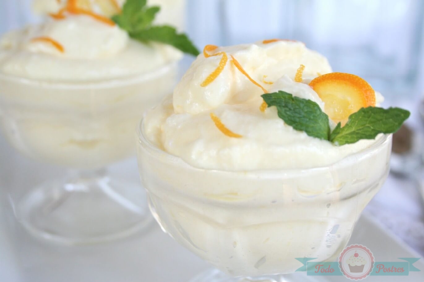 Mousse rápida de naranja, Receta Mousse de naranja